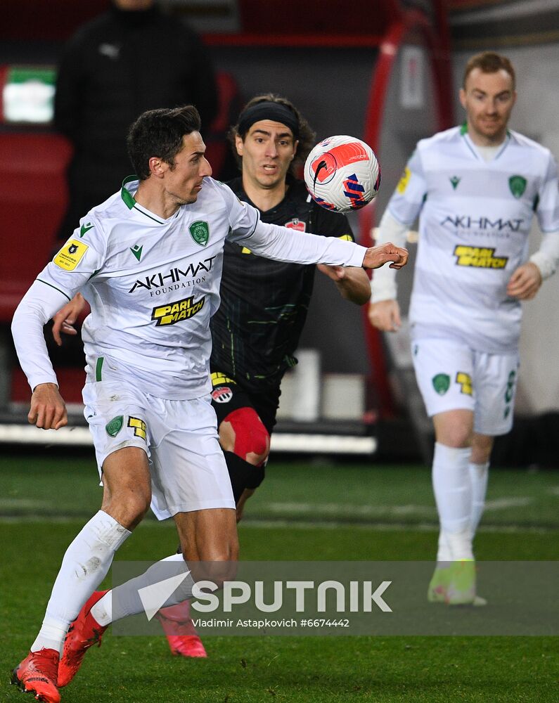 Russia Soccer Premier-League Khimki - Akhmat