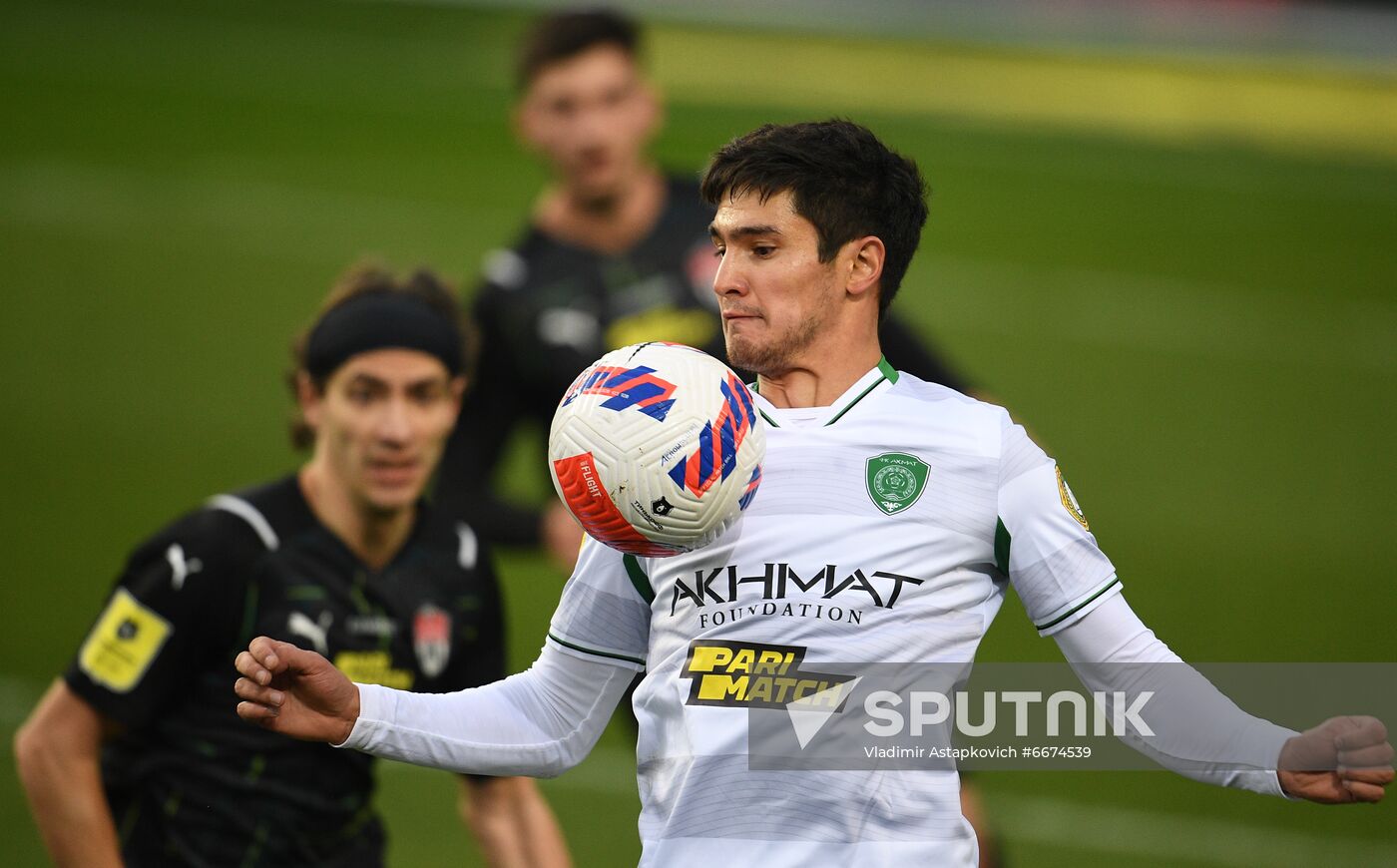 Russia Soccer Premier-League Khimki - Akhmat
