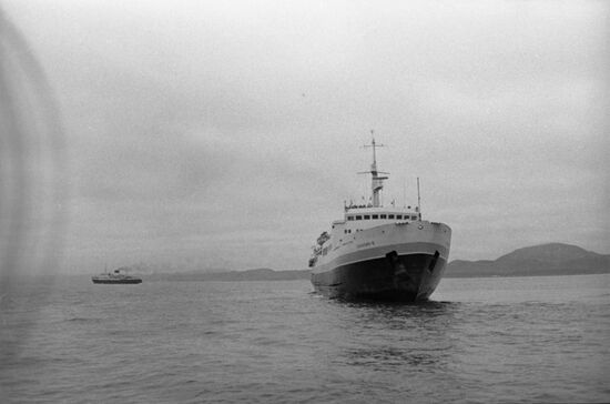 Sakhalin 6 sea passenger and cargo ferry