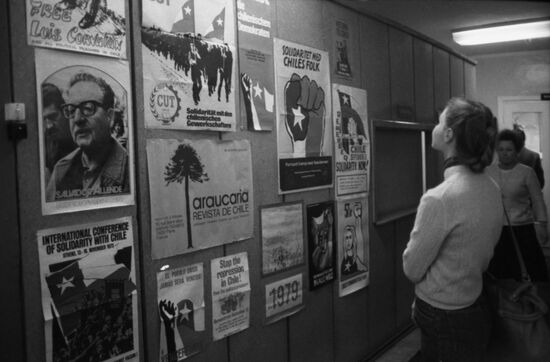 Poster exhibition marking 60th anniversary of Chilean Communist Party