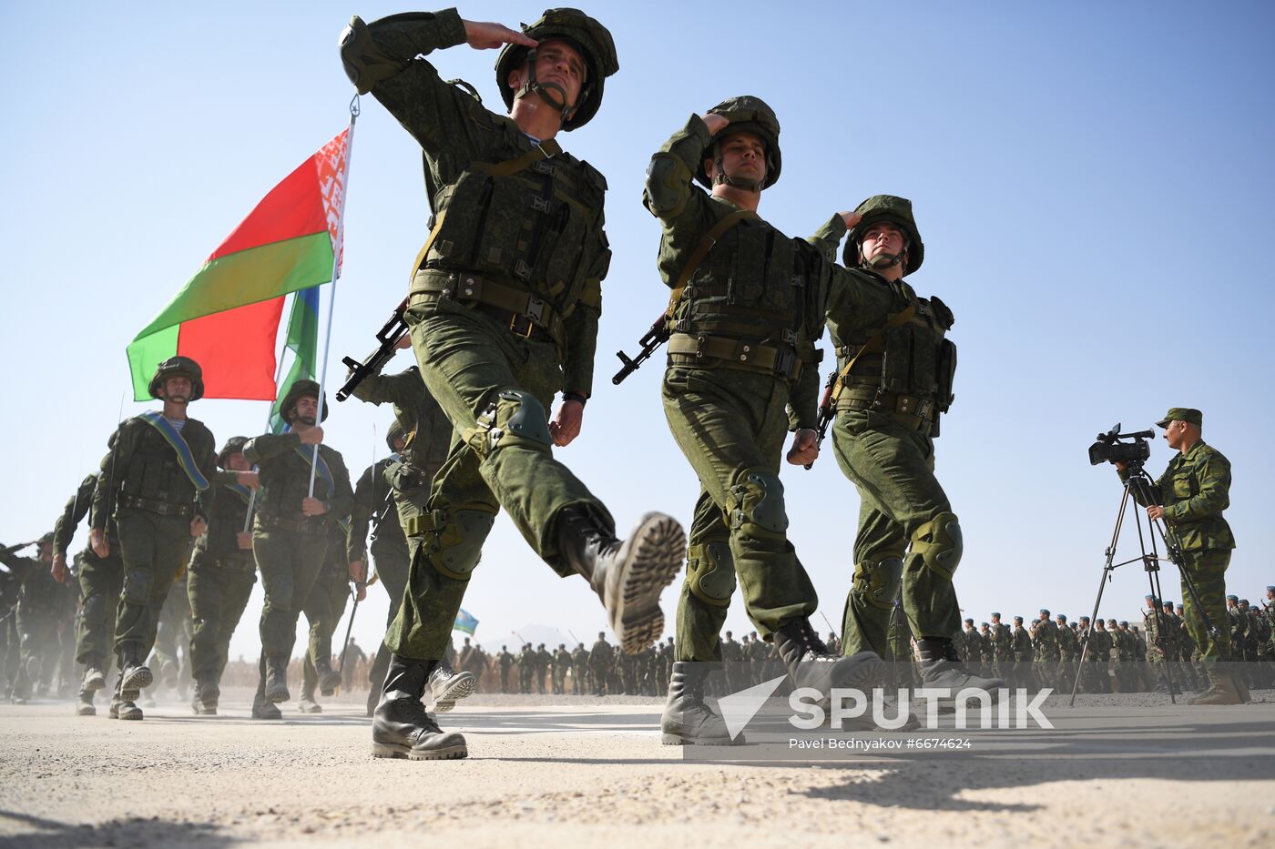 Tajikistan CSTO Military Drills