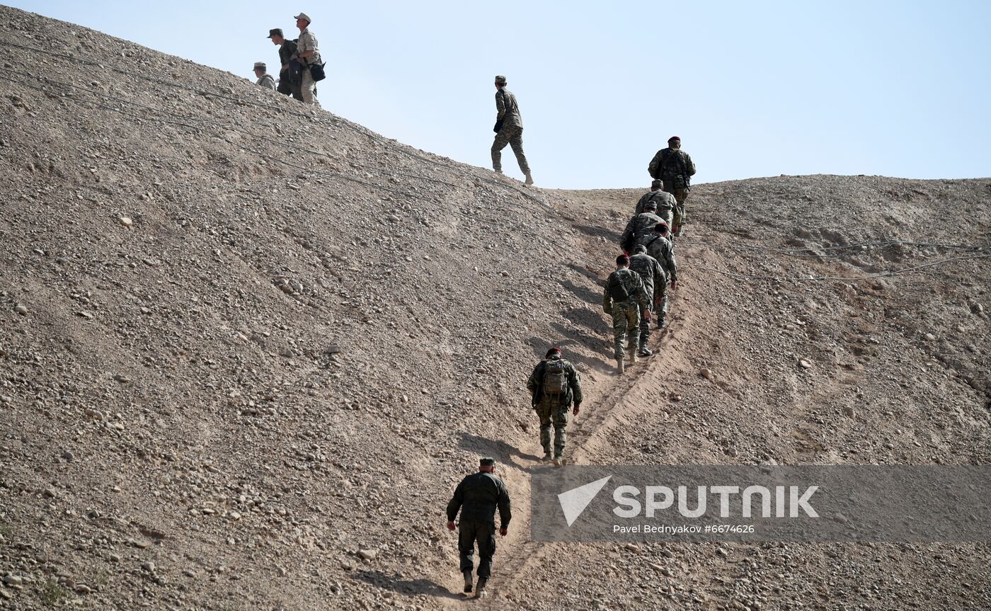 Tajikistan CSTO Military Drills