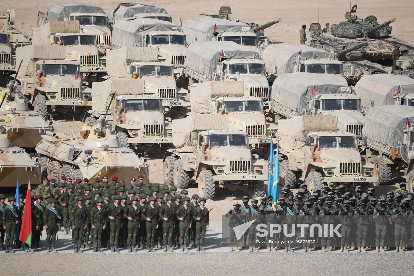 Tajikistan CSTO Military Drills