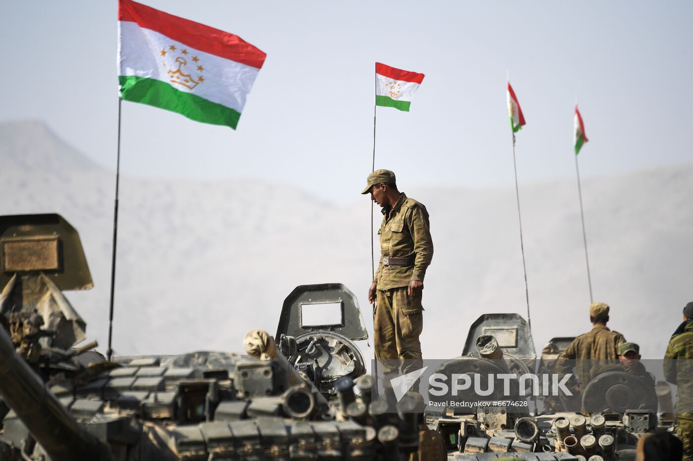 Tajikistan CSTO Military Drills