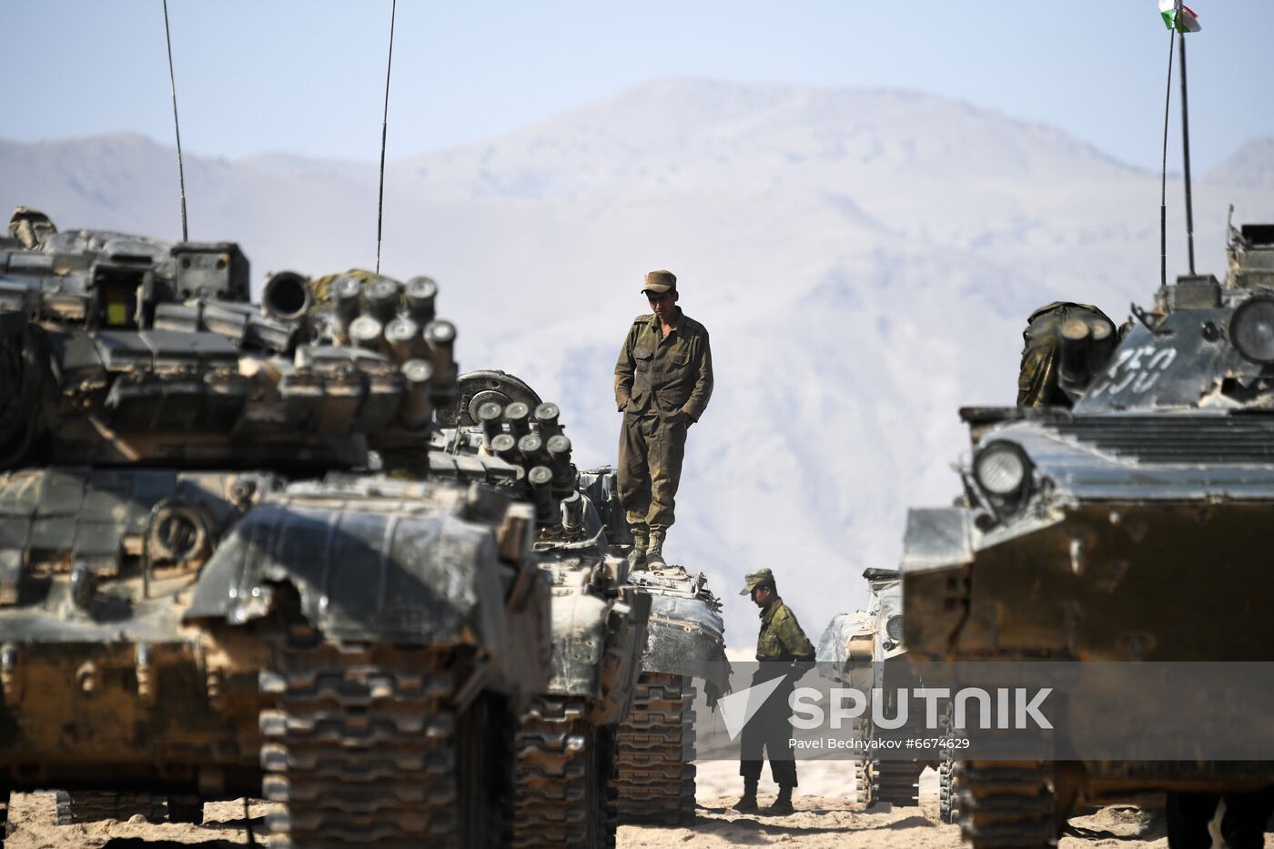 Tajikistan CSTO Military Drills