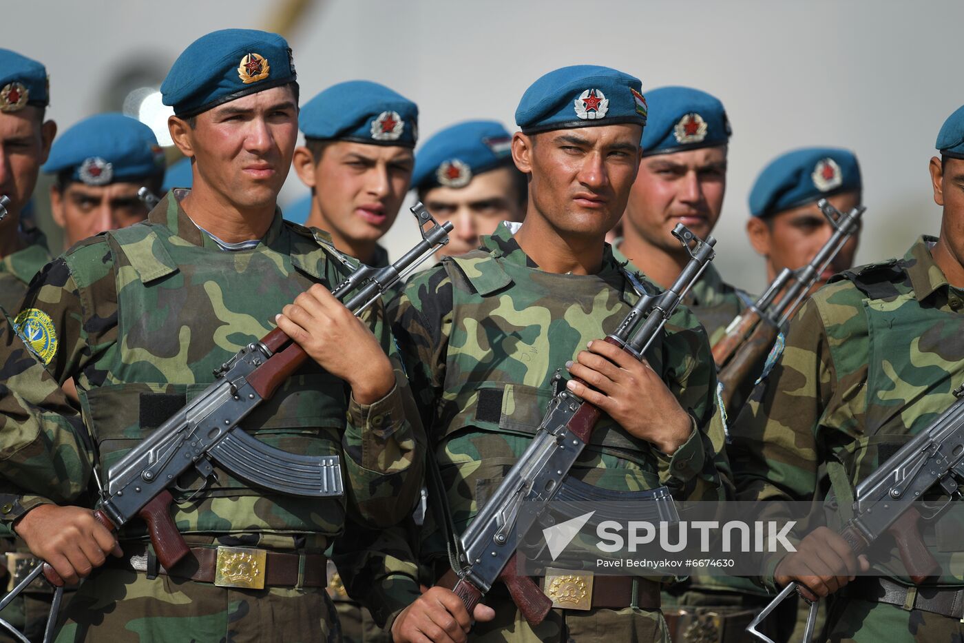 Tajikistan CSTO Military Drills