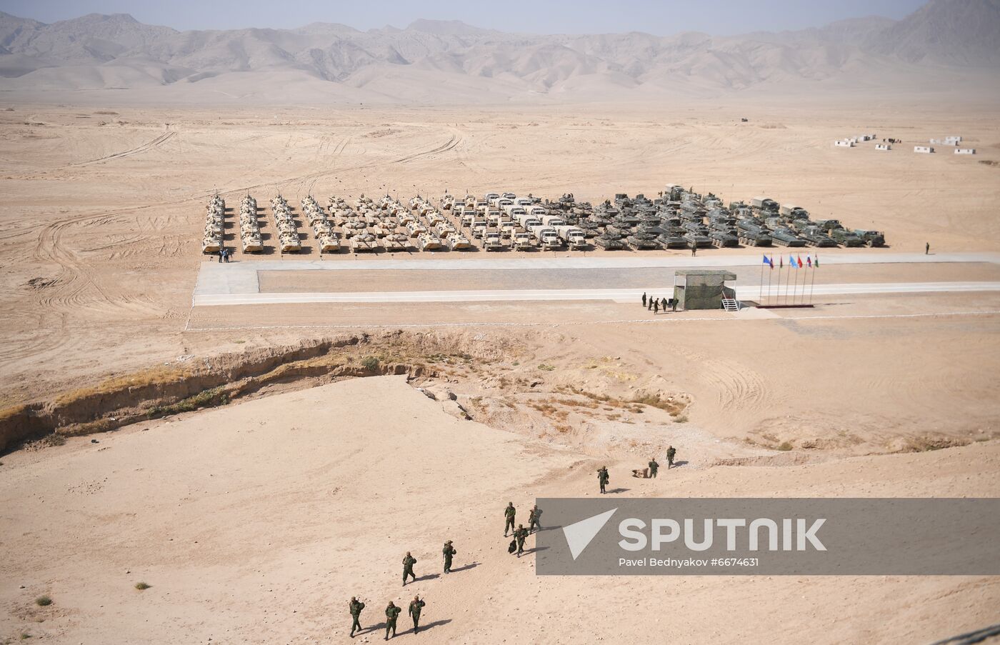Tajikistan CSTO Military Drills