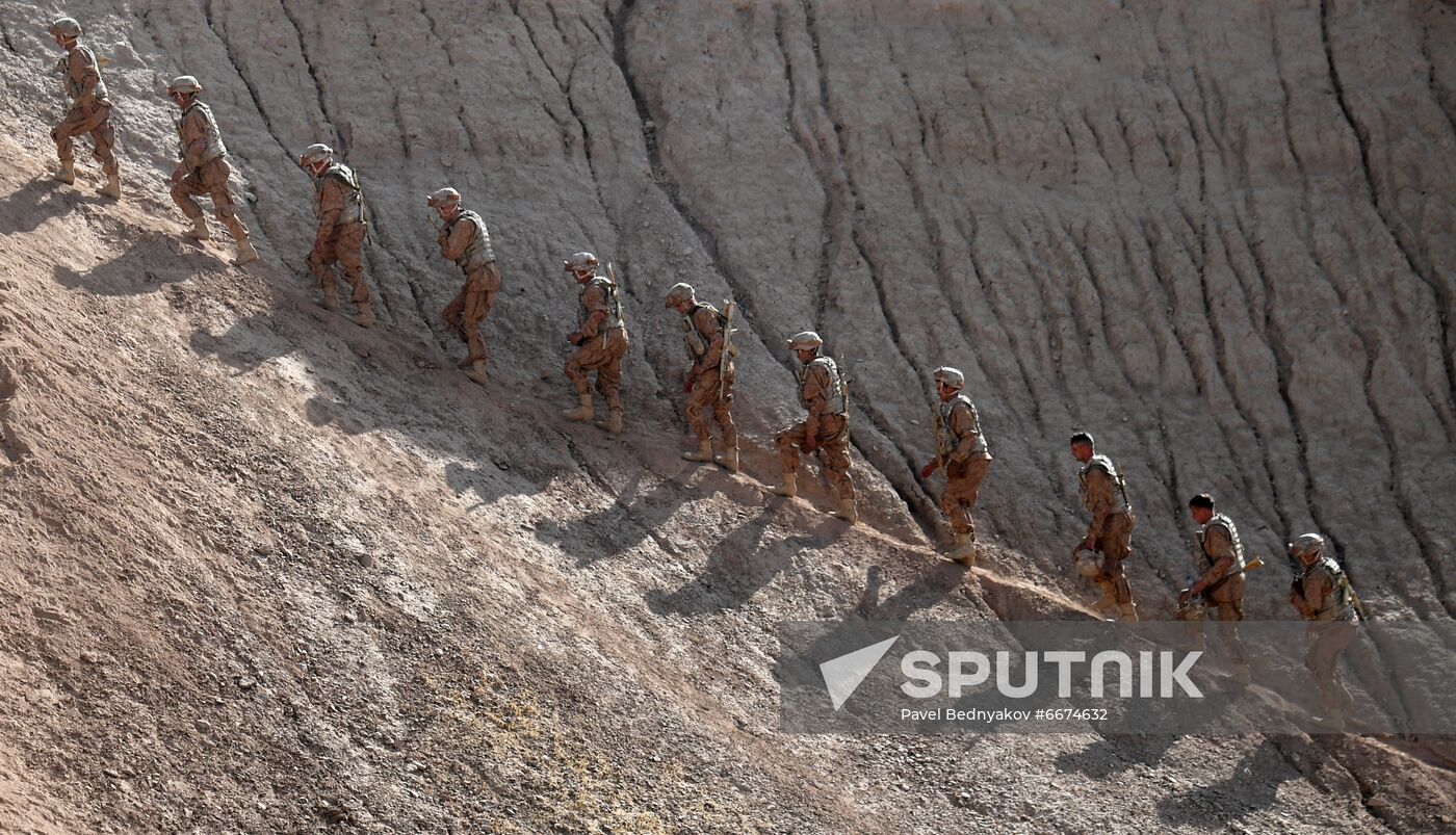 Tajikistan CSTO Military Drills