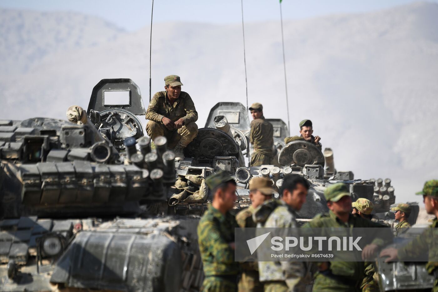 Tajikistan CSTO Military Drills