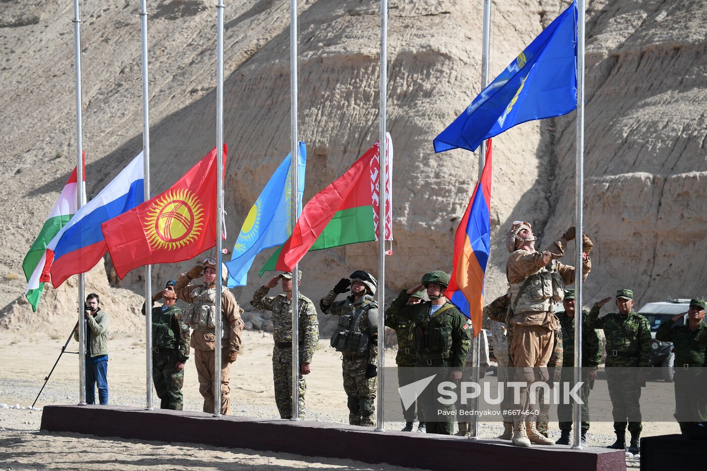 Tajikistan CSTO Military Drills