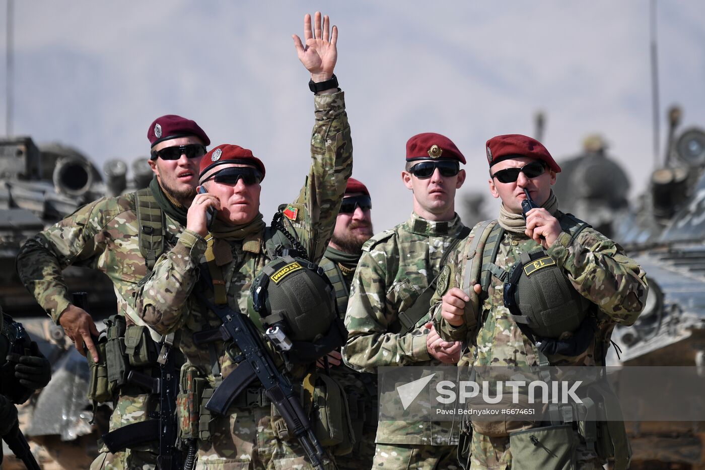 Tajikistan CSTO Military Drills