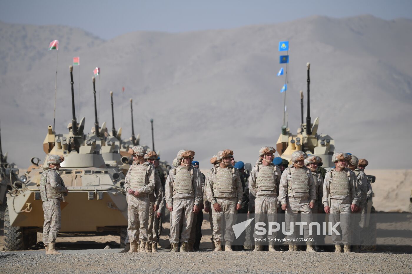 Tajikistan CSTO Military Drills