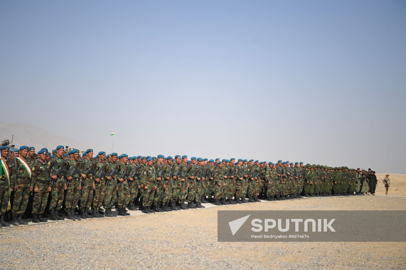 Tajikistan CSTO Military Drills
