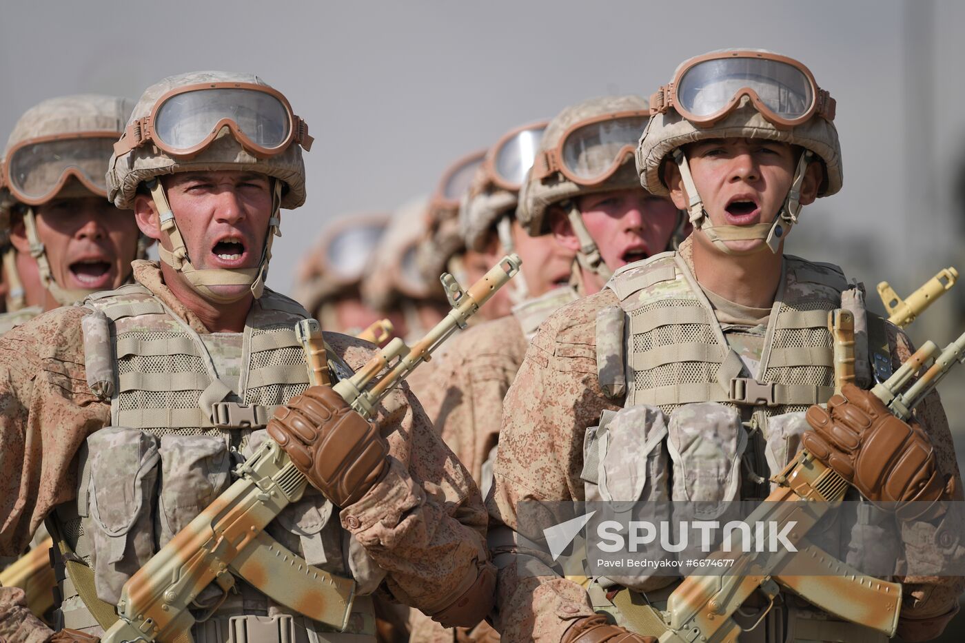 Tajikistan CSTO Military Drills