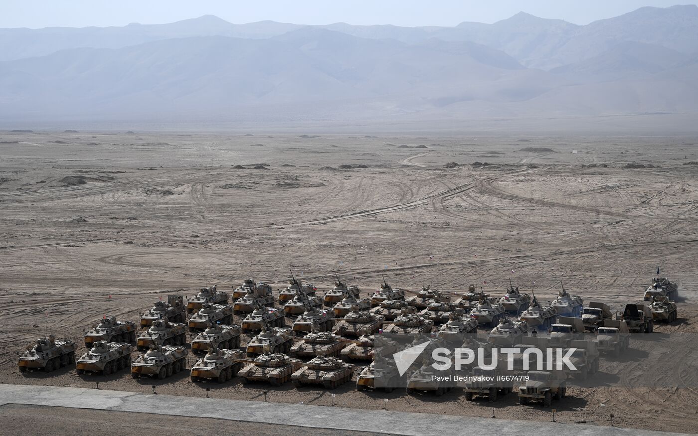 Tajikistan CSTO Military Drills