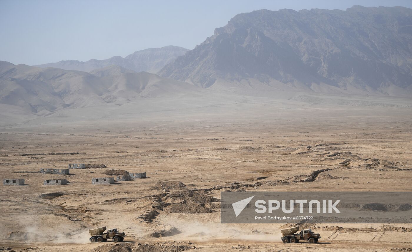 Tajikistan CSTO Military Drills