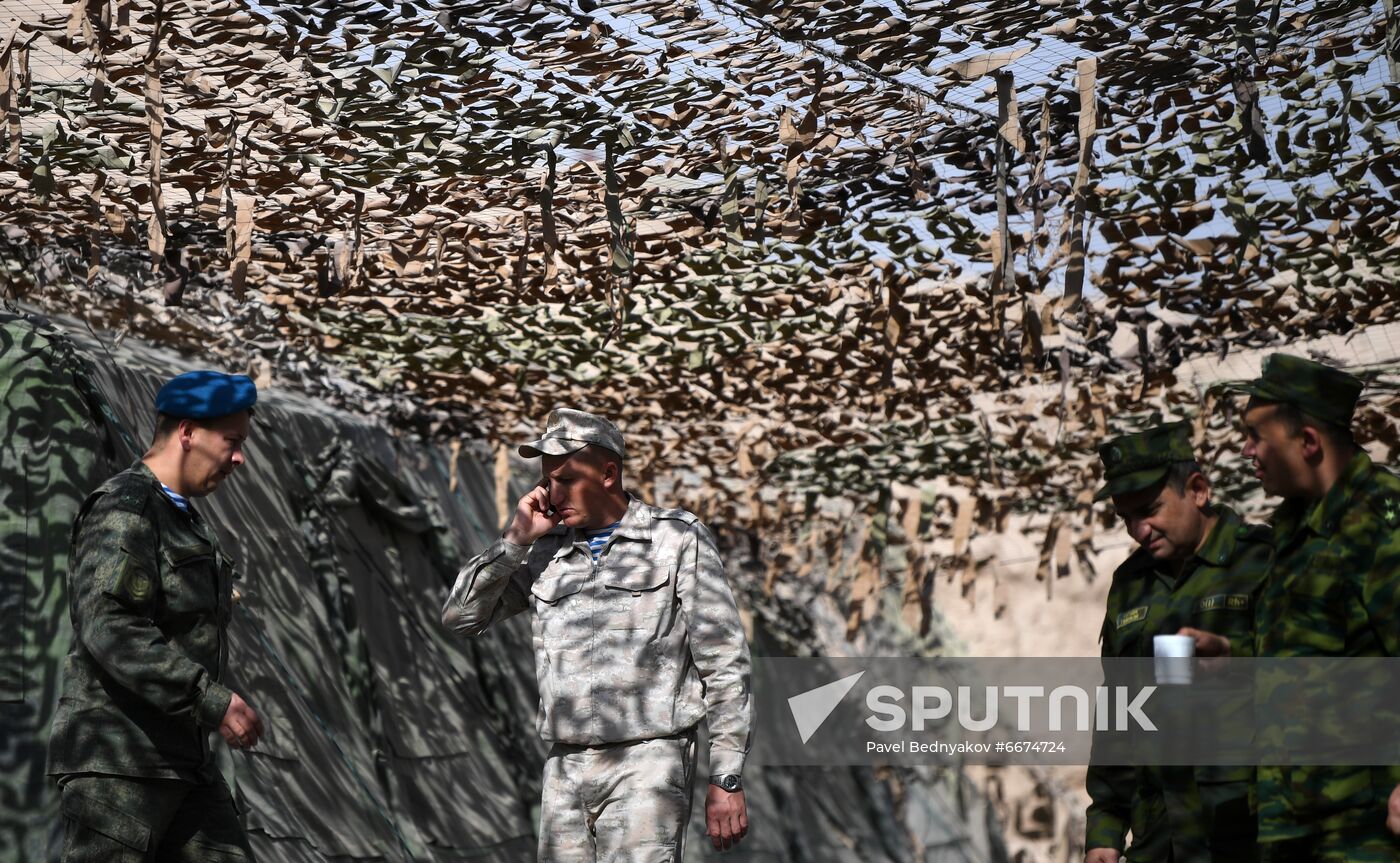 Tajikistan CSTO Military Drills