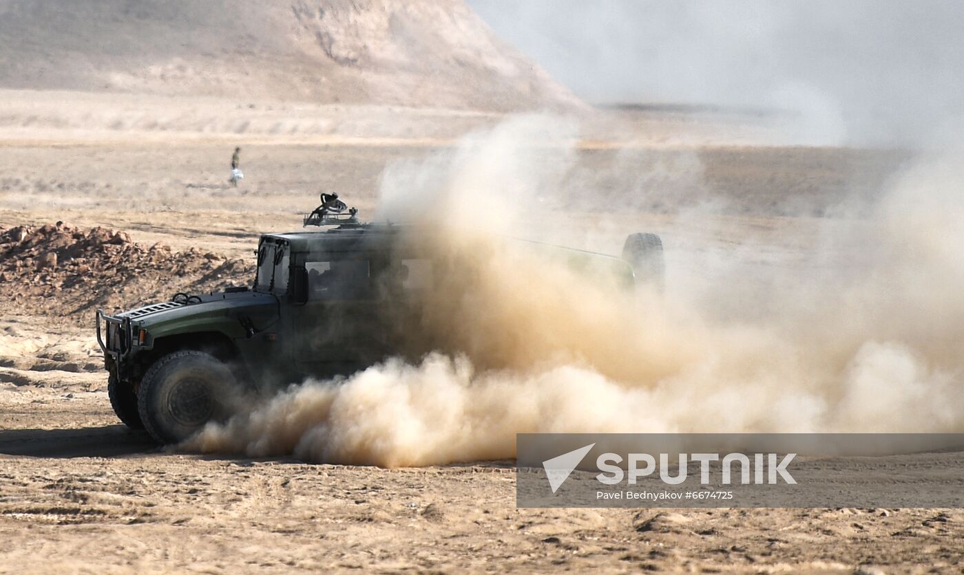 Tajikistan CSTO Military Drills