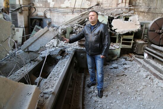 Ukraine DPR Shelling Aftermath