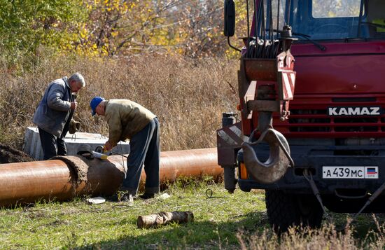 Ukraine DPR Gas Pipeline