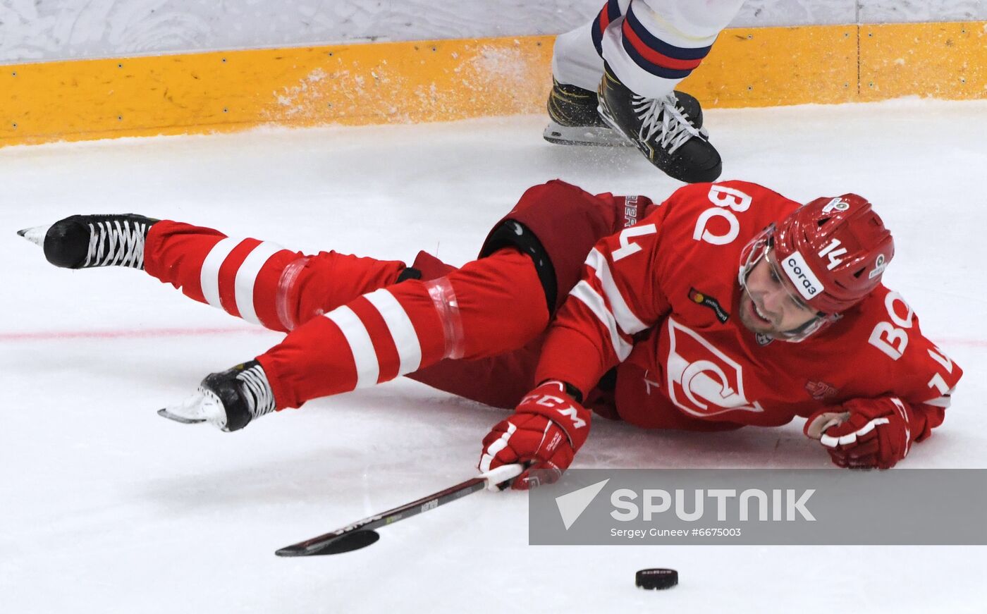 Russia Ice Hockey Kontinental League Spartak - CSKA