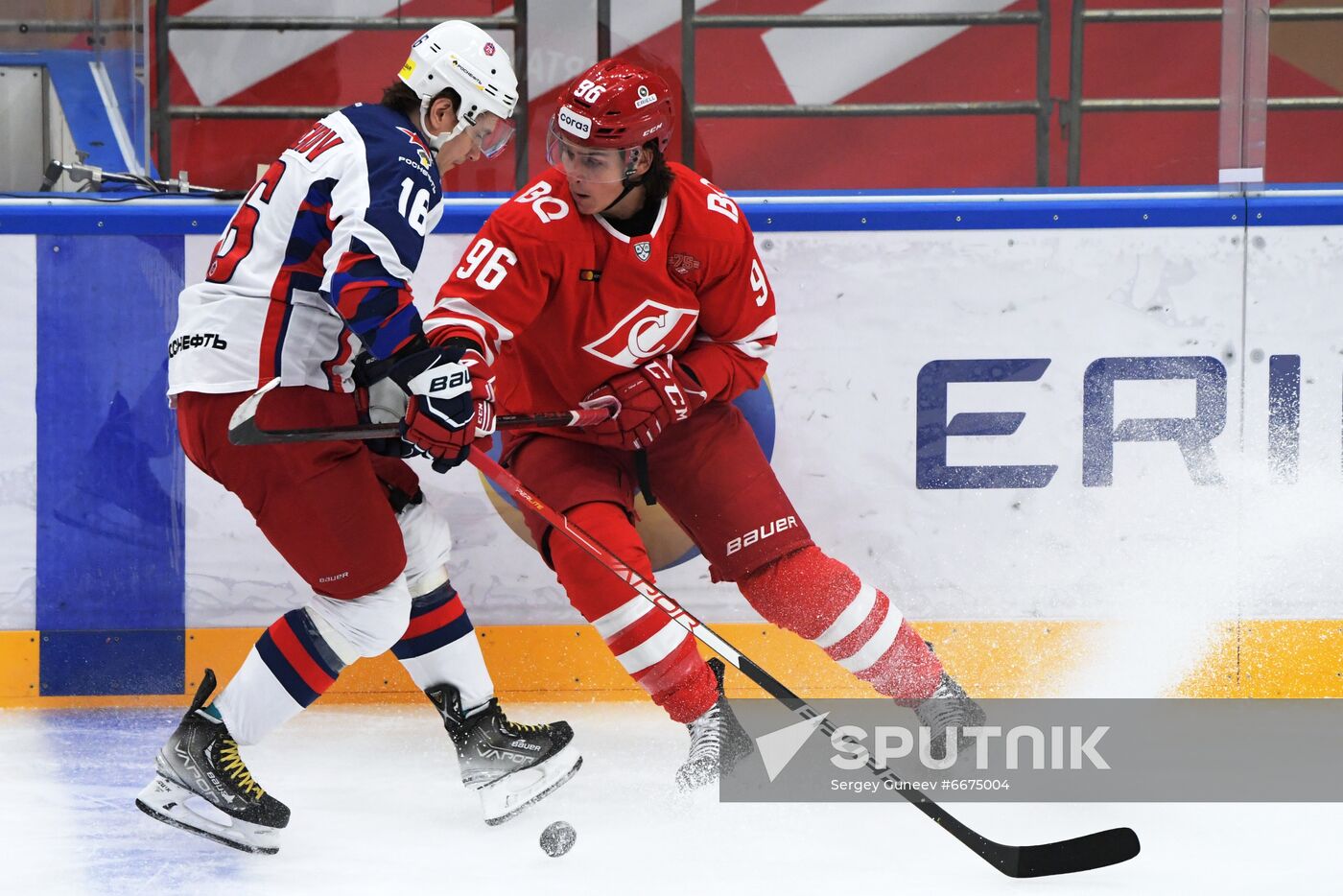 Russia Ice Hockey Kontinental League Spartak - CSKA