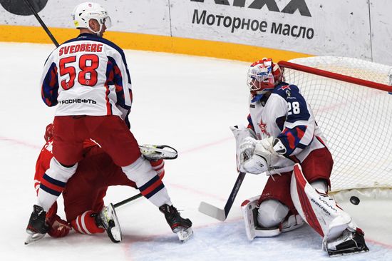 Russia Ice Hockey Kontinental League Spartak - CSKA