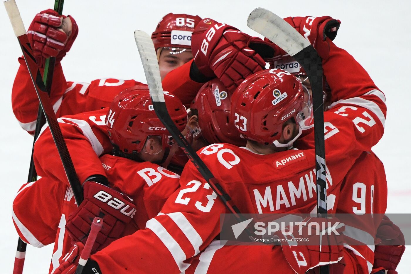 Russia Ice Hockey Kontinental League Spartak - CSKA