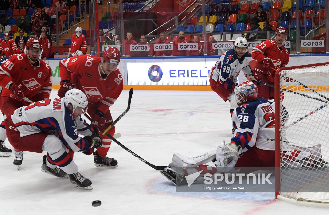 Russia Ice Hockey Kontinental League Spartak - CSKA