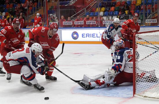 Russia Ice Hockey Kontinental League Spartak - CSKA