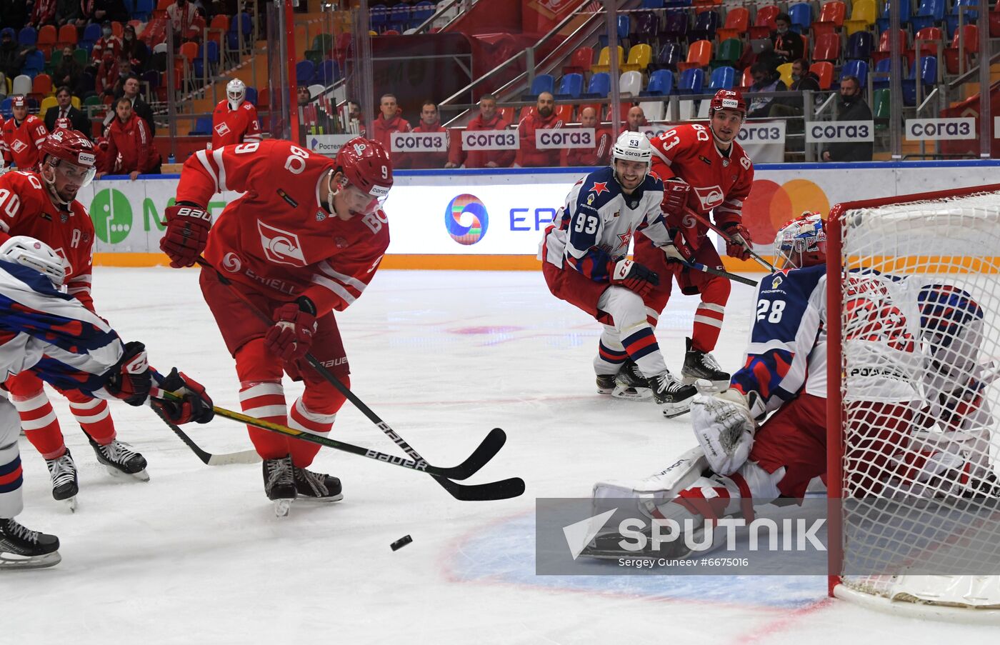 Russia Ice Hockey Kontinental League Spartak - CSKA