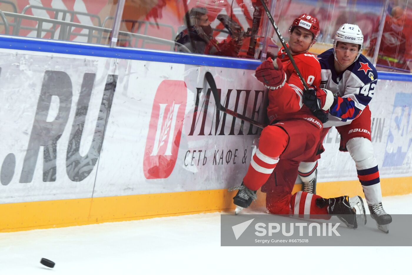 Russia Ice Hockey Kontinental League Spartak - CSKA