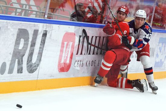 Russia Ice Hockey Kontinental League Spartak - CSKA