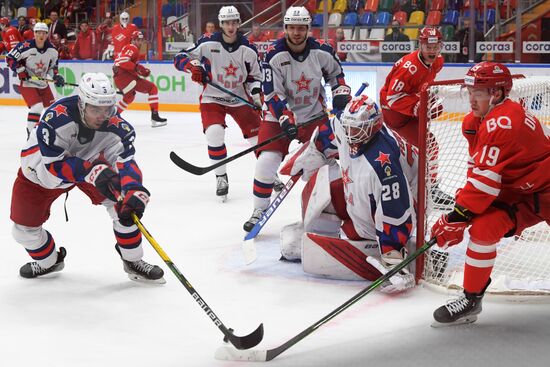 Russia Ice Hockey Kontinental League Spartak - CSKA