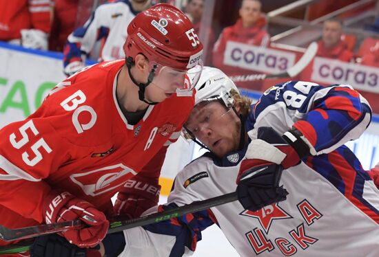 Russia Ice Hockey Kontinental League Spartak - CSKA