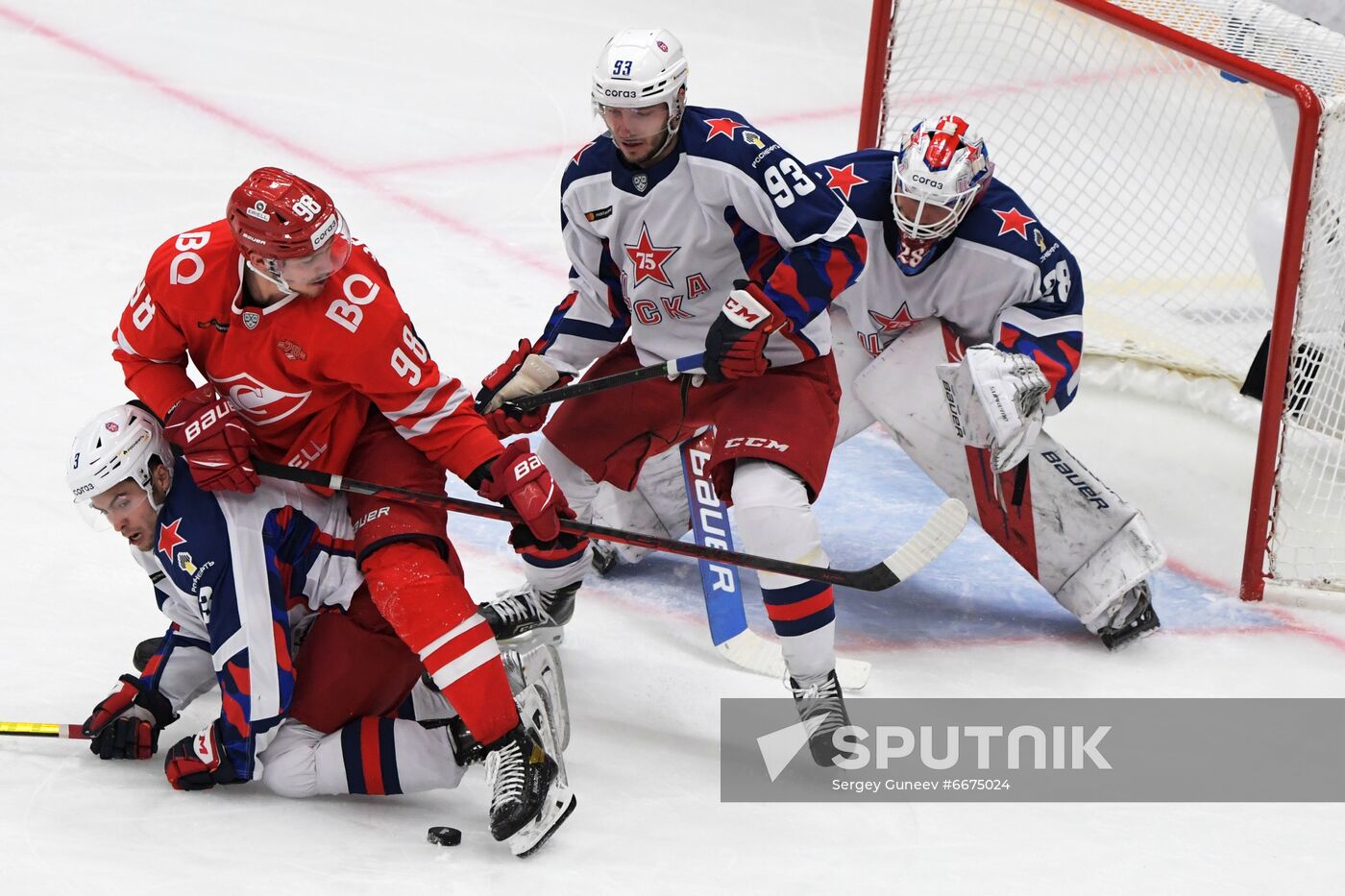 Russia Ice Hockey Kontinental League Spartak - CSKA