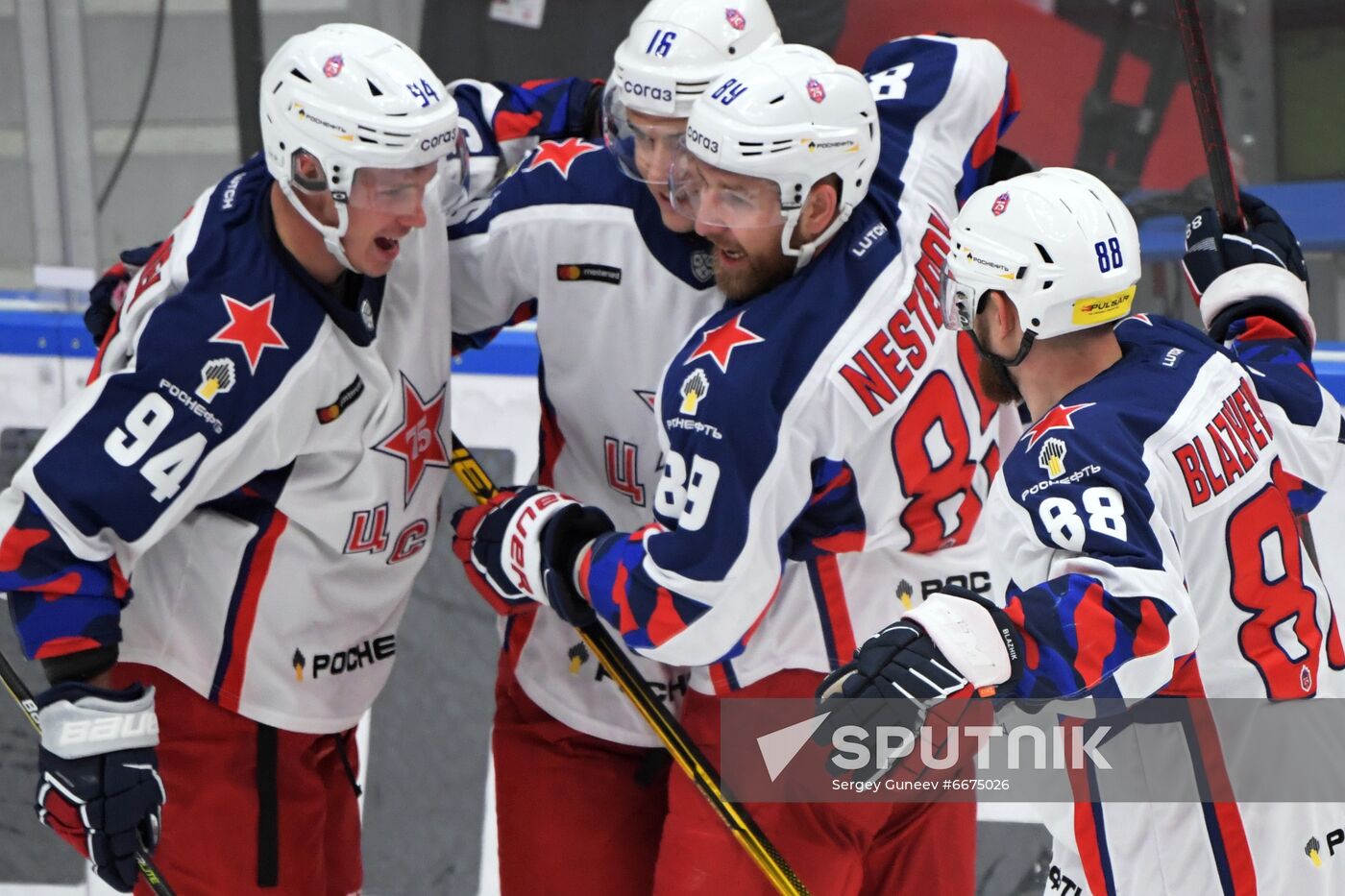 Russia Ice Hockey Kontinental League Spartak - CSKA