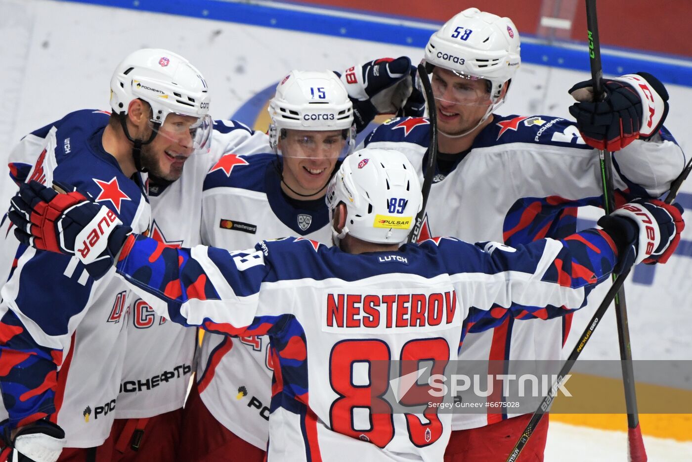 Russia Ice Hockey Kontinental League Spartak - CSKA