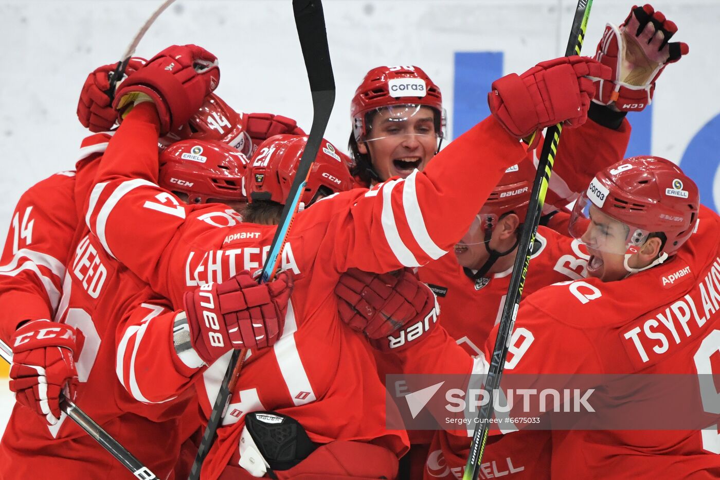 Russia Ice Hockey Kontinental League Spartak - CSKA