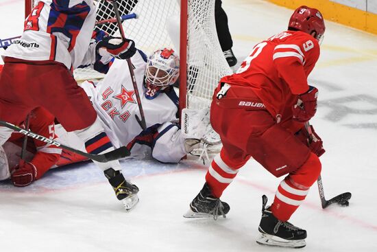 Russia Ice Hockey Kontinental League Spartak - CSKA