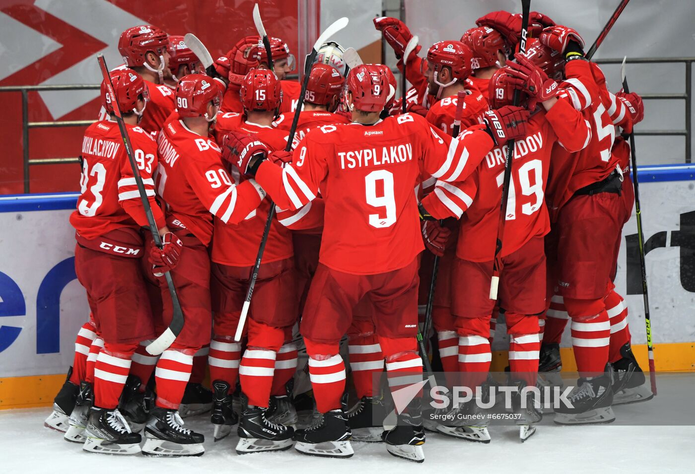 Russia Ice Hockey Kontinental League Spartak - CSKA