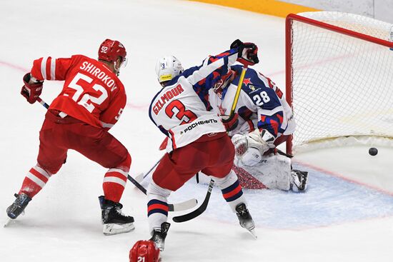 Russia Ice Hockey Kontinental League Spartak - CSKA