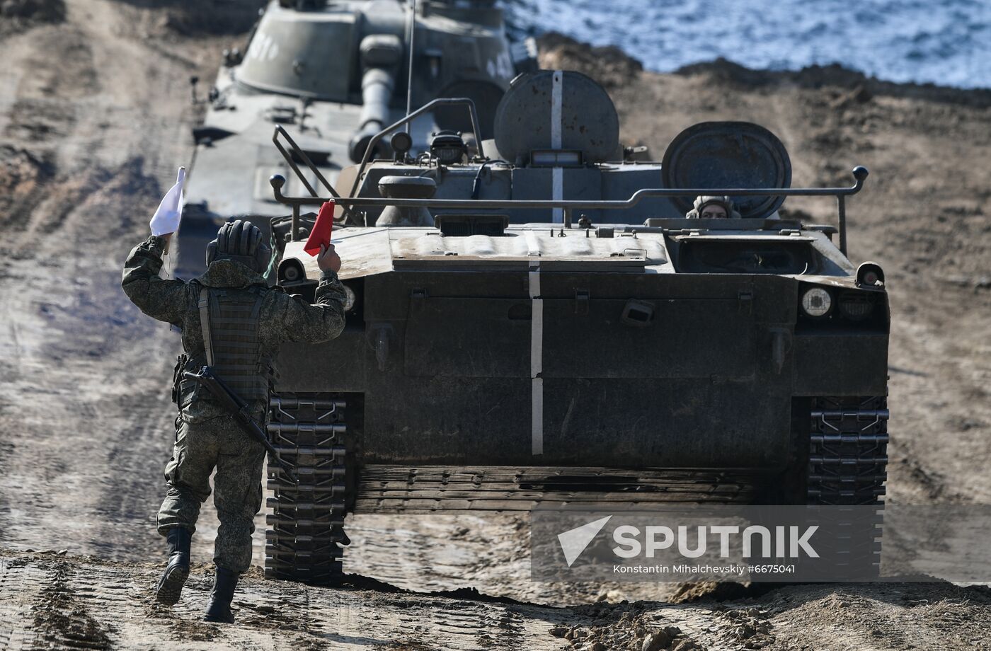 Russia Crimea Military Drills