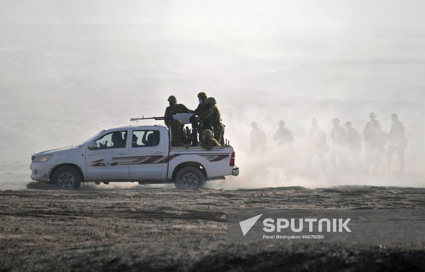 Tajikistan CSTO Military Drills