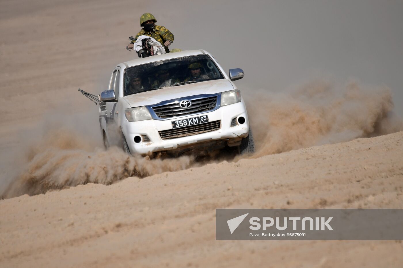 Tajikistan CSTO Military Drills