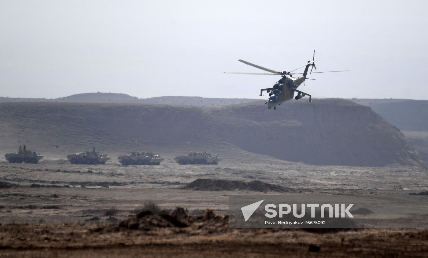 Tajikistan CSTO Military Drills