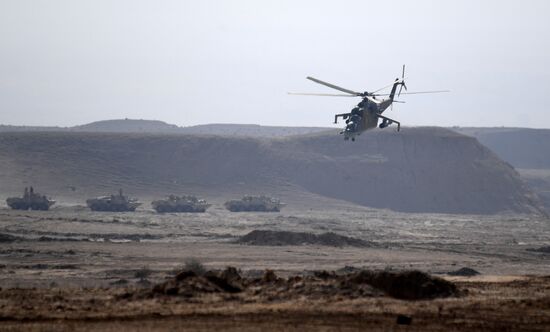 Tajikistan CSTO Military Drills