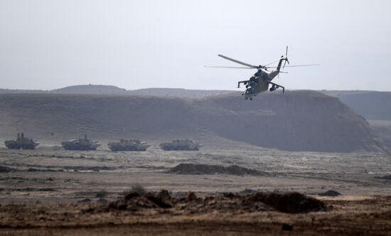 Tajikistan CSTO Military Drills