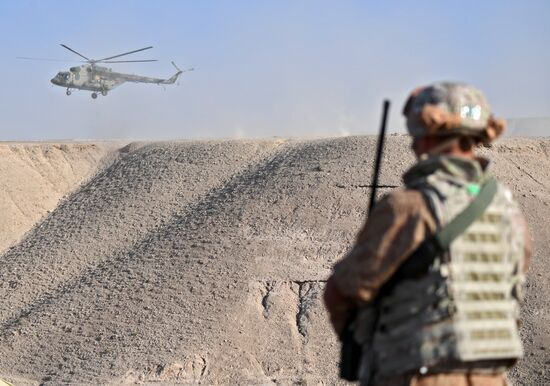 Tajikistan CSTO Military Drills