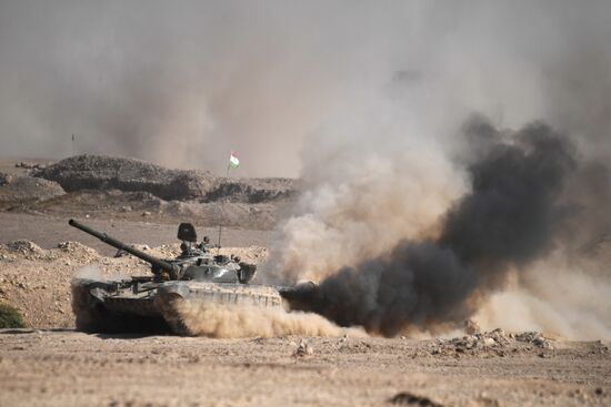 Tajikistan CSTO Military Drills